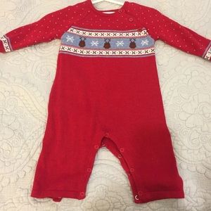 Angel Dear Sweater Christmas playsuit